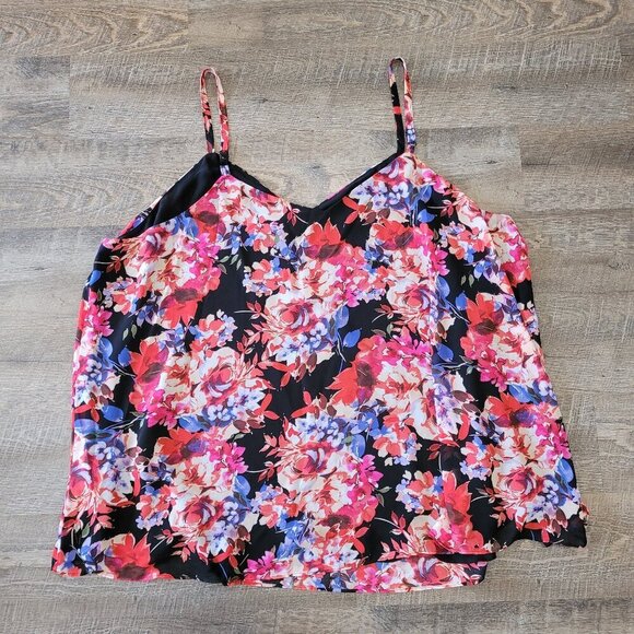 TORRID | Sophie Floral Chiffon Swing Cami Tank Top | Sz. 5X - Picture 9 of 9